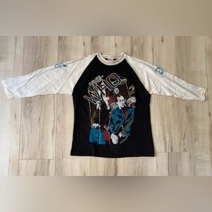 Vintage The Who Concert Tshirt